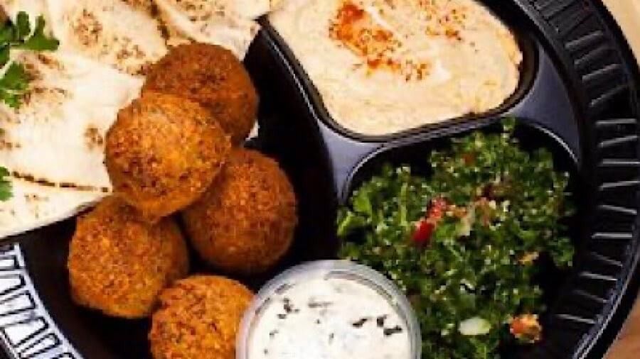 #6 FALAFEL VEGETARIAN PLATE