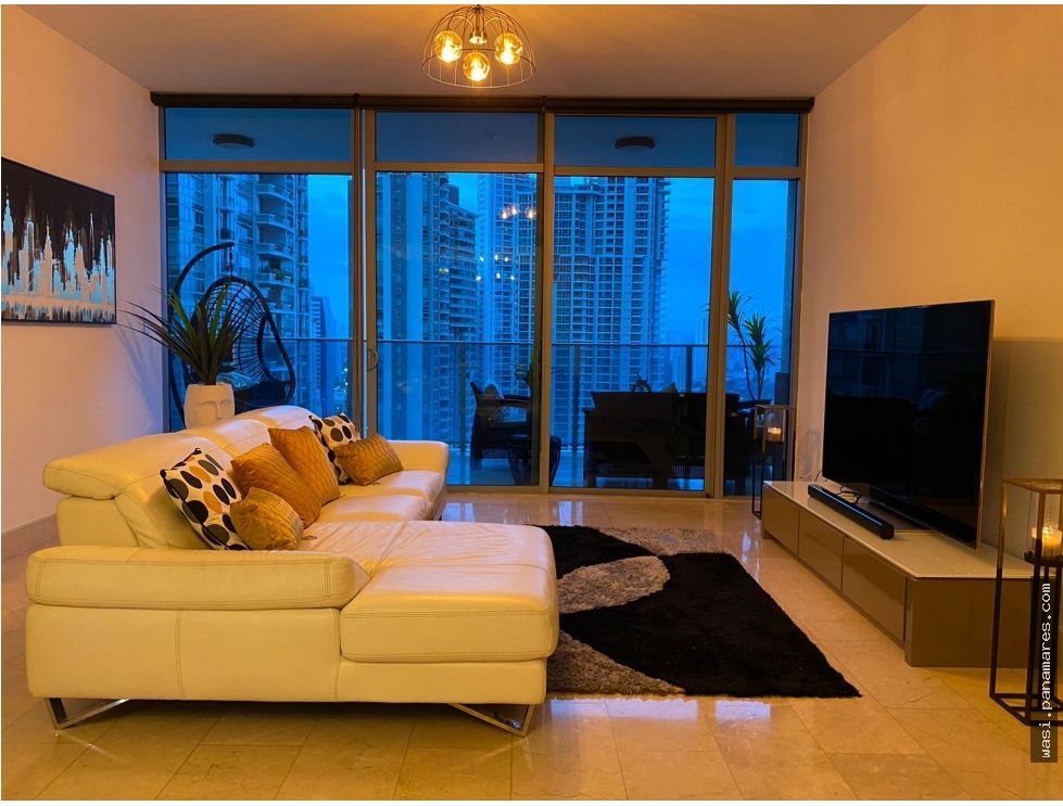 PH Grand Tower - Amoblado - Modelo J - Punta Pacifica — Penthouse en Alquiler