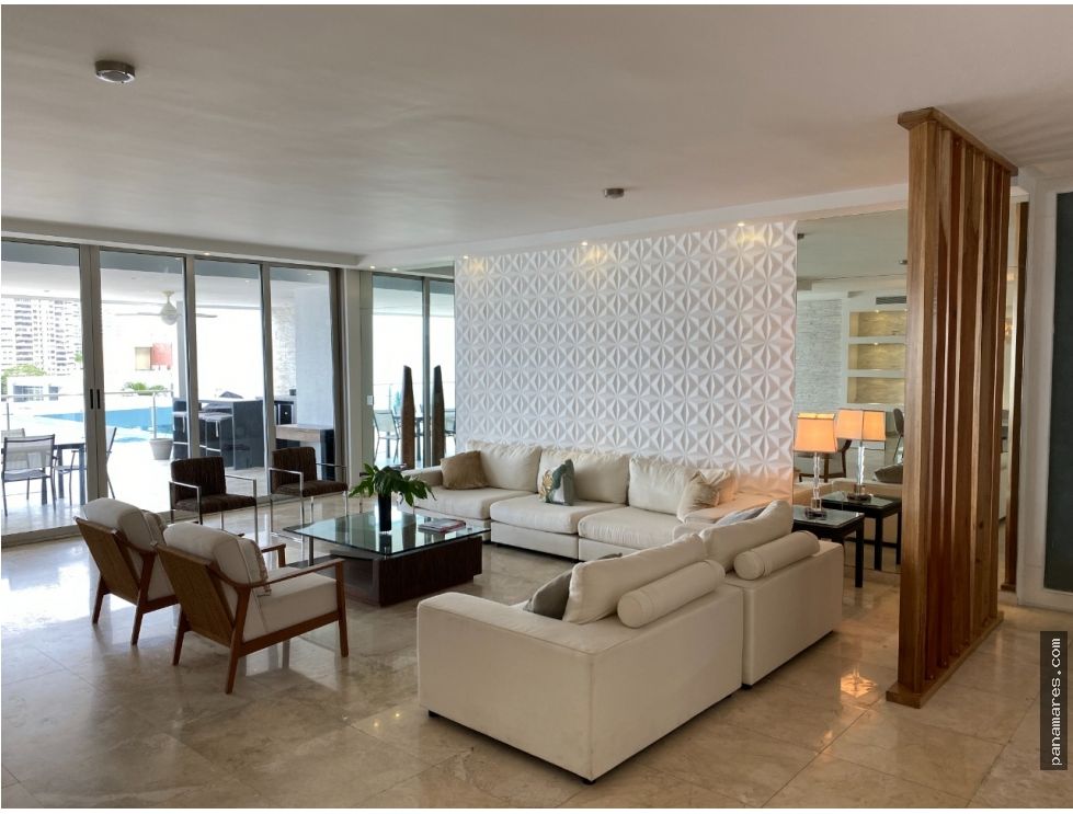 PH Aqualina - Punta Pacifica - Amoblado — Penthouse en Alquiler