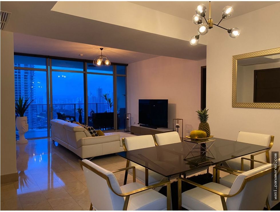 PH Grand Tower - Amoblado - Modelo J - Punta Pacifica — Penthouse en Alquiler