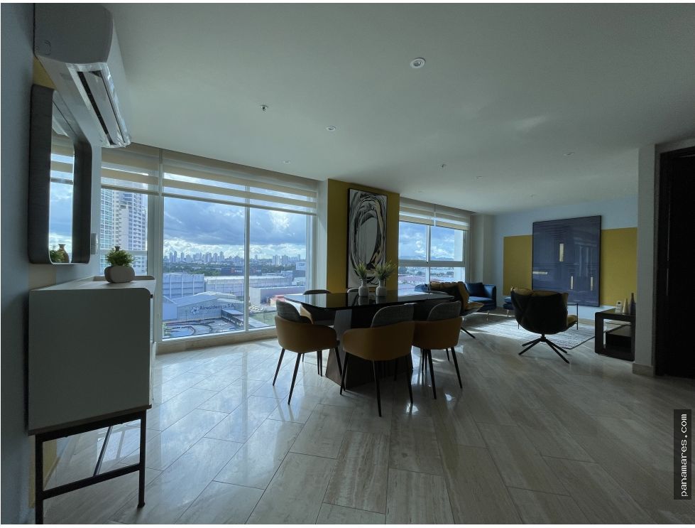 Amoblado En The Regent - Costa Del Este — Apartamento en Venta