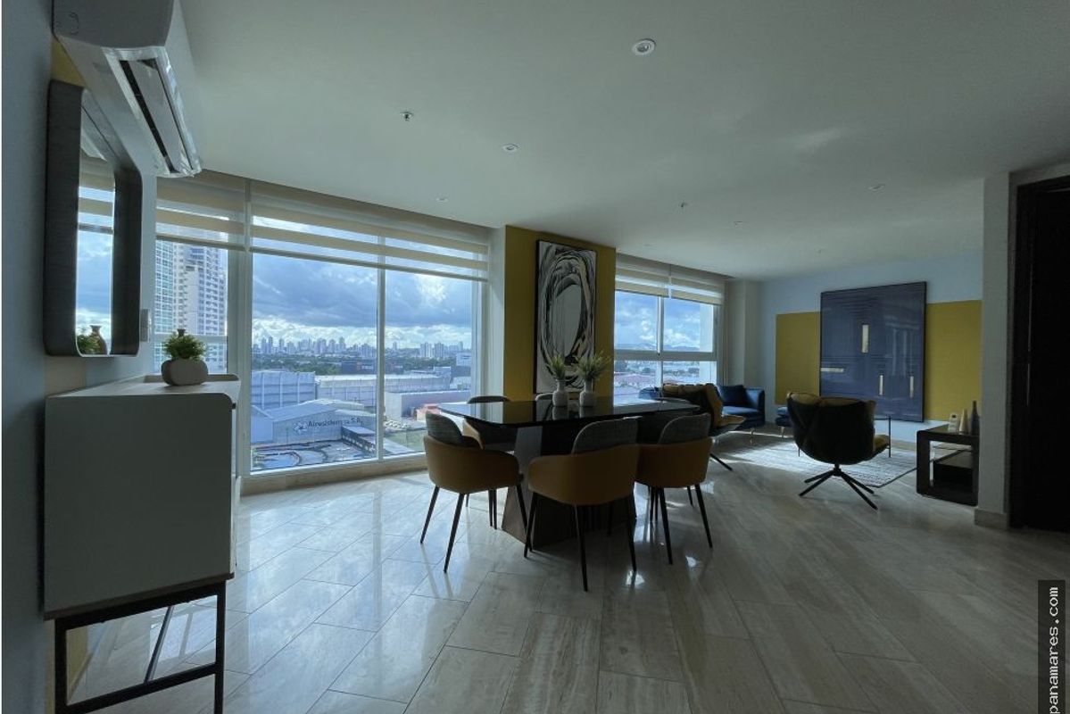 Amoblado En The Regent - Costa Del Este — Apartamento en Venta