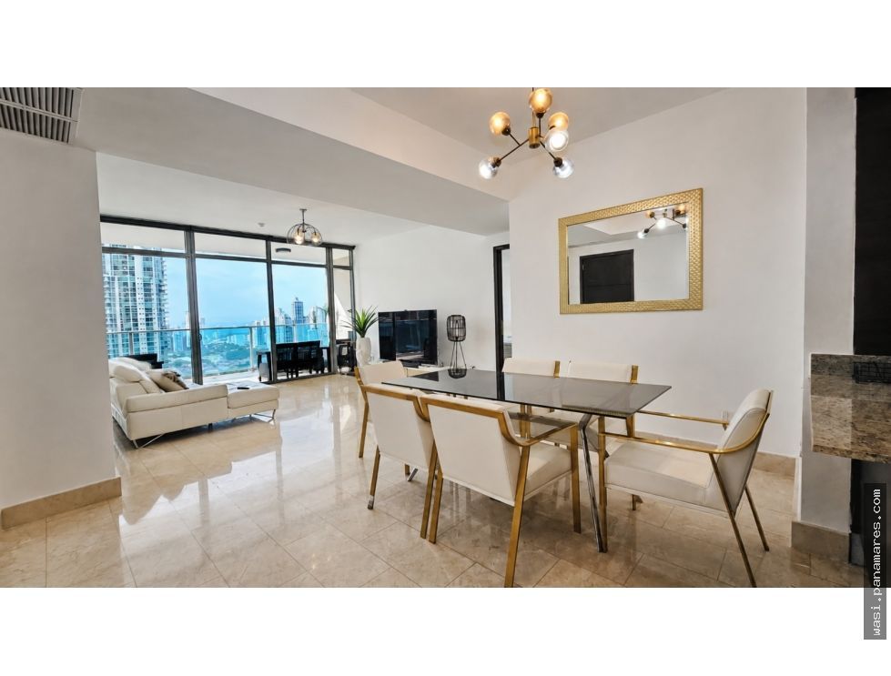 PH Grand Tower - Amoblado - Modelo J - Punta Pacifica — Apartamento en Alquiler