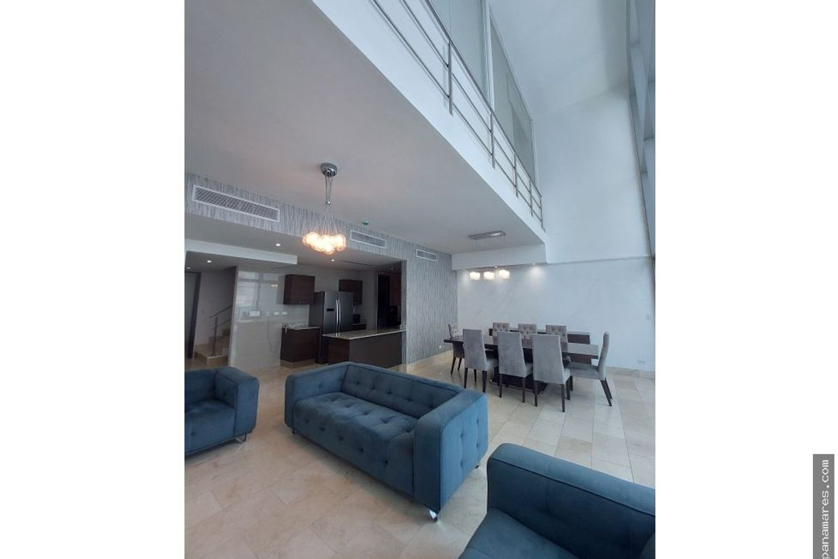 Modelo C Especial Amoblado - Grand Tower - Punta Pacifica — Apartamento en Alquiler