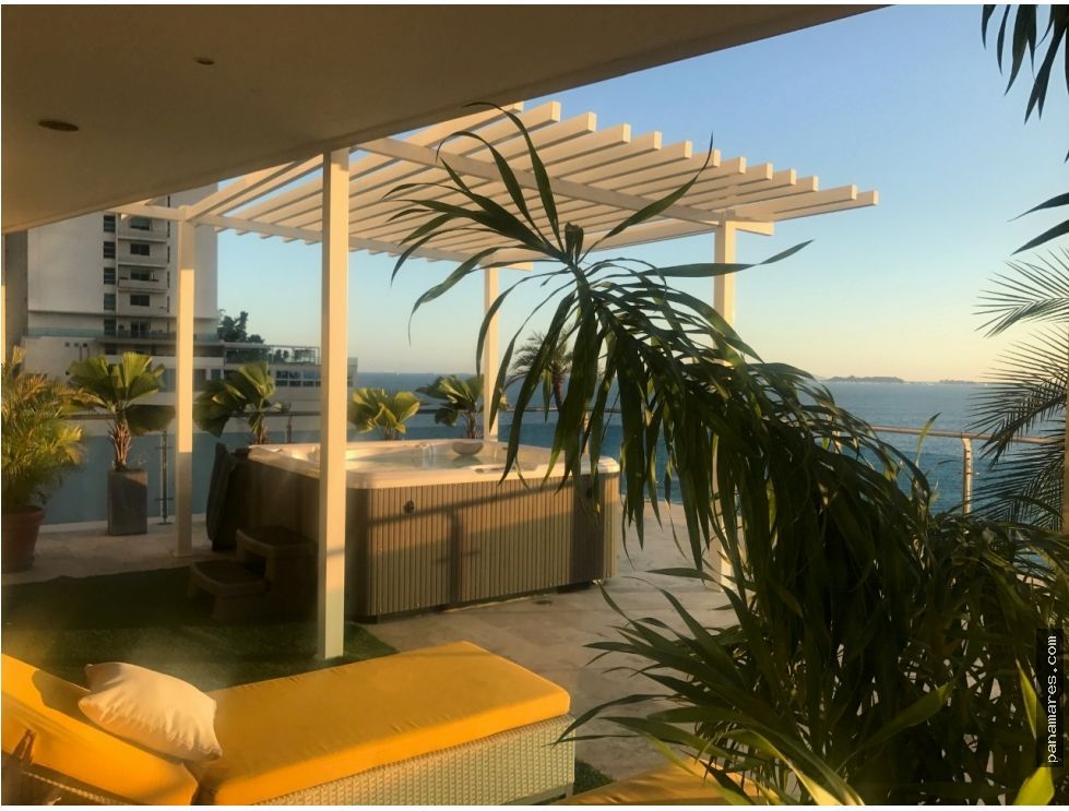 PH Aqualina - Punta Pacifica - Amoblado — Penthouse en Alquiler