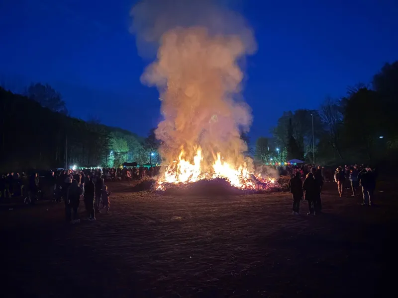 Gefeiert wurde bis in die Nacht