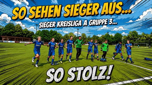 D1 - Junioren feiern Gruppensieg!