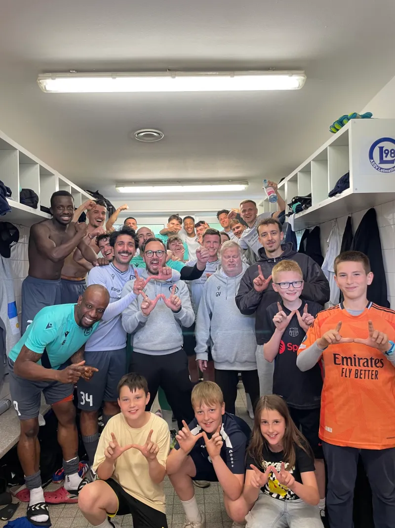 Mission Klassenerhalt erfolgreich! Glückwunsch und Danke Jungs!