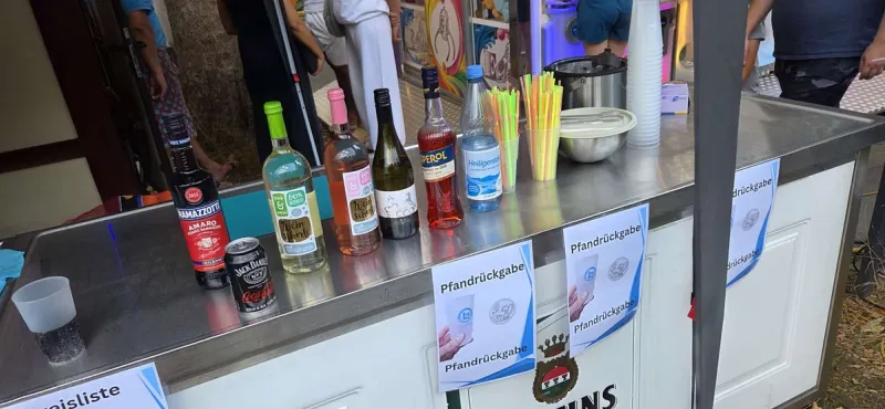 Mit einer breiten Auswahl an Getränken, war für jeden etwas dabei.