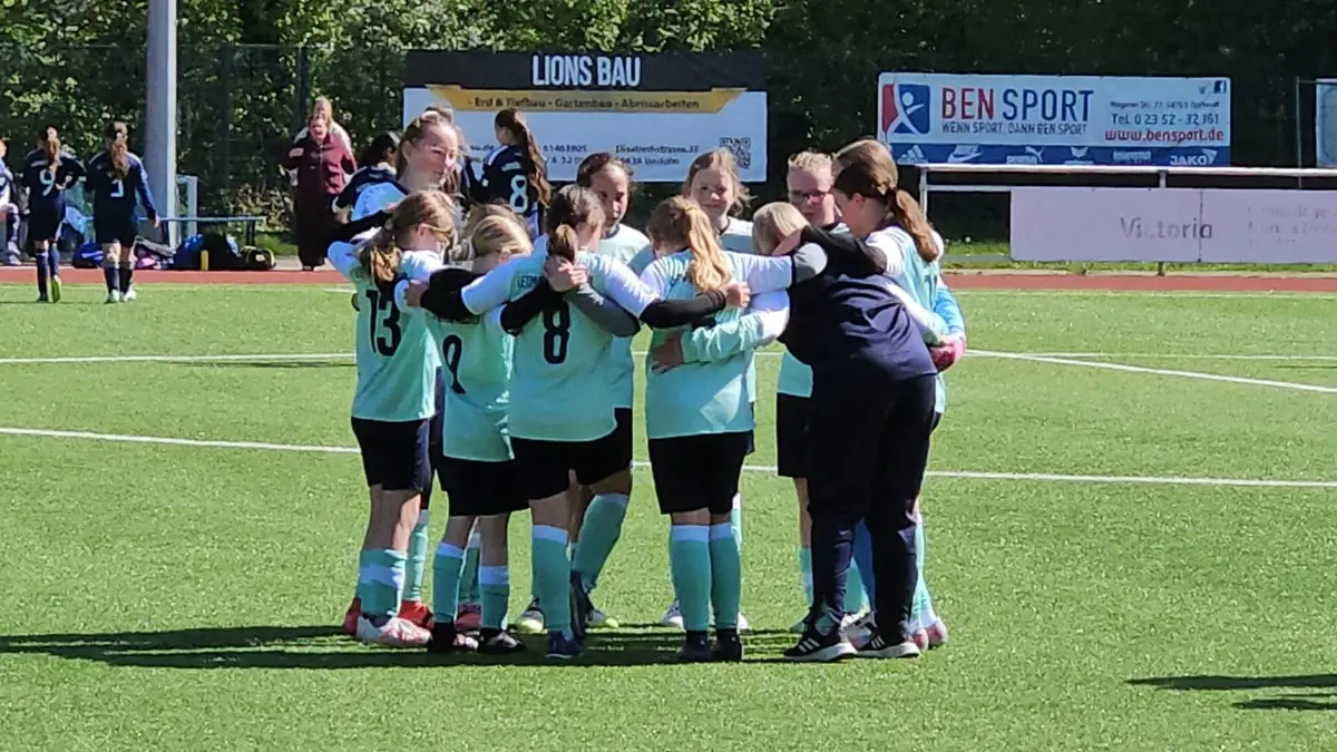 Weiterhin unaufhaltsam! Letmather Mädchen empfangen Wambeler SV