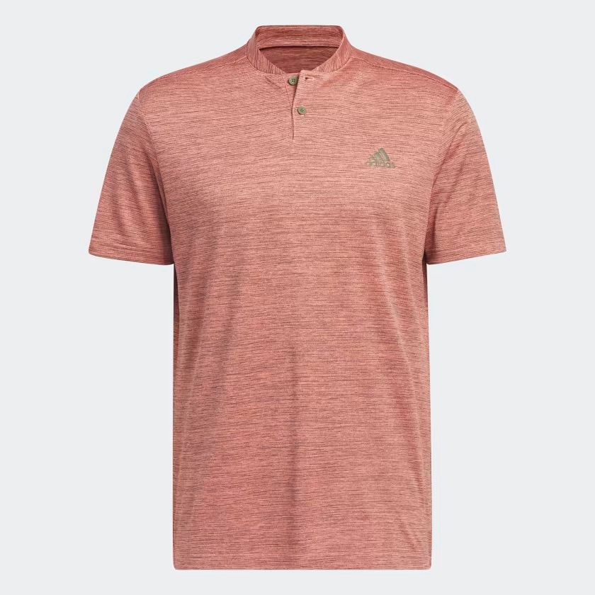 Adidas Textured Stripe Polo Shirt