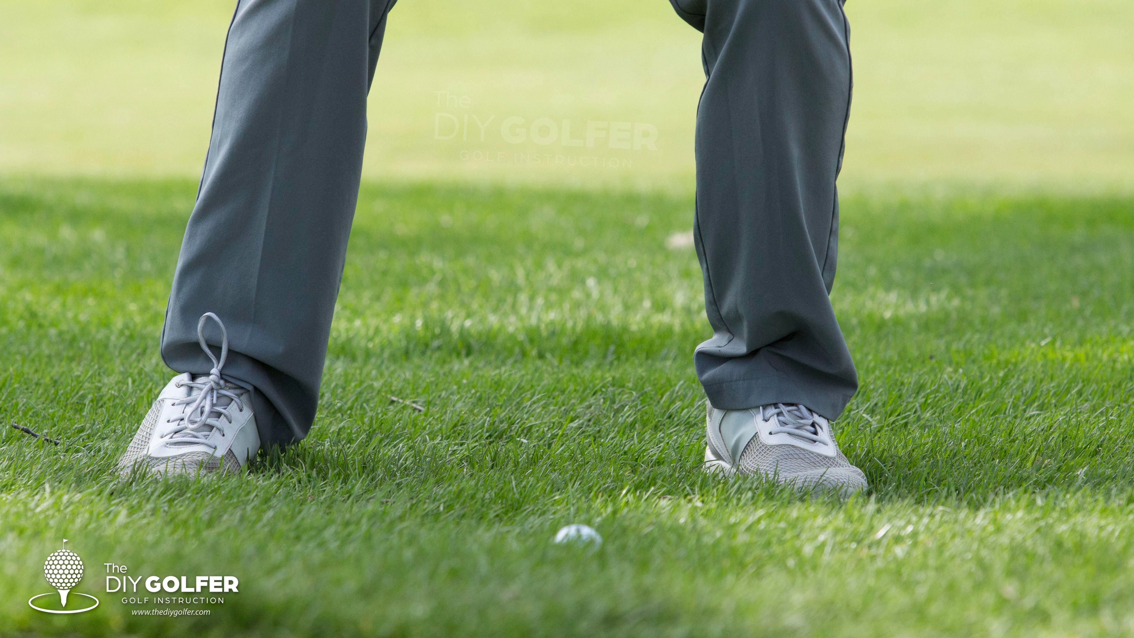 Golf Photo: Lower Body Before Impact