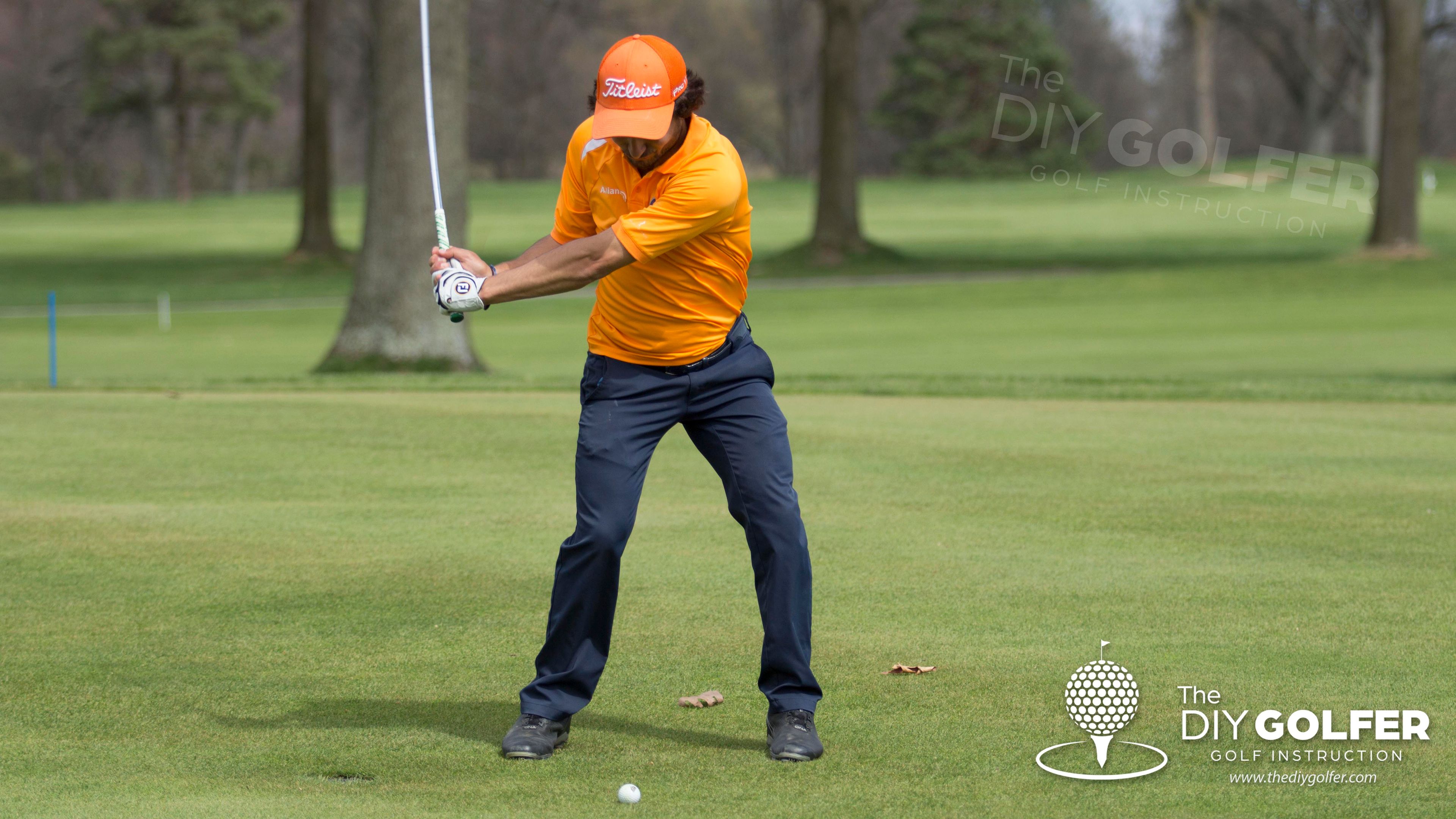 Golf Swing Photo: Lag Generation Face On View