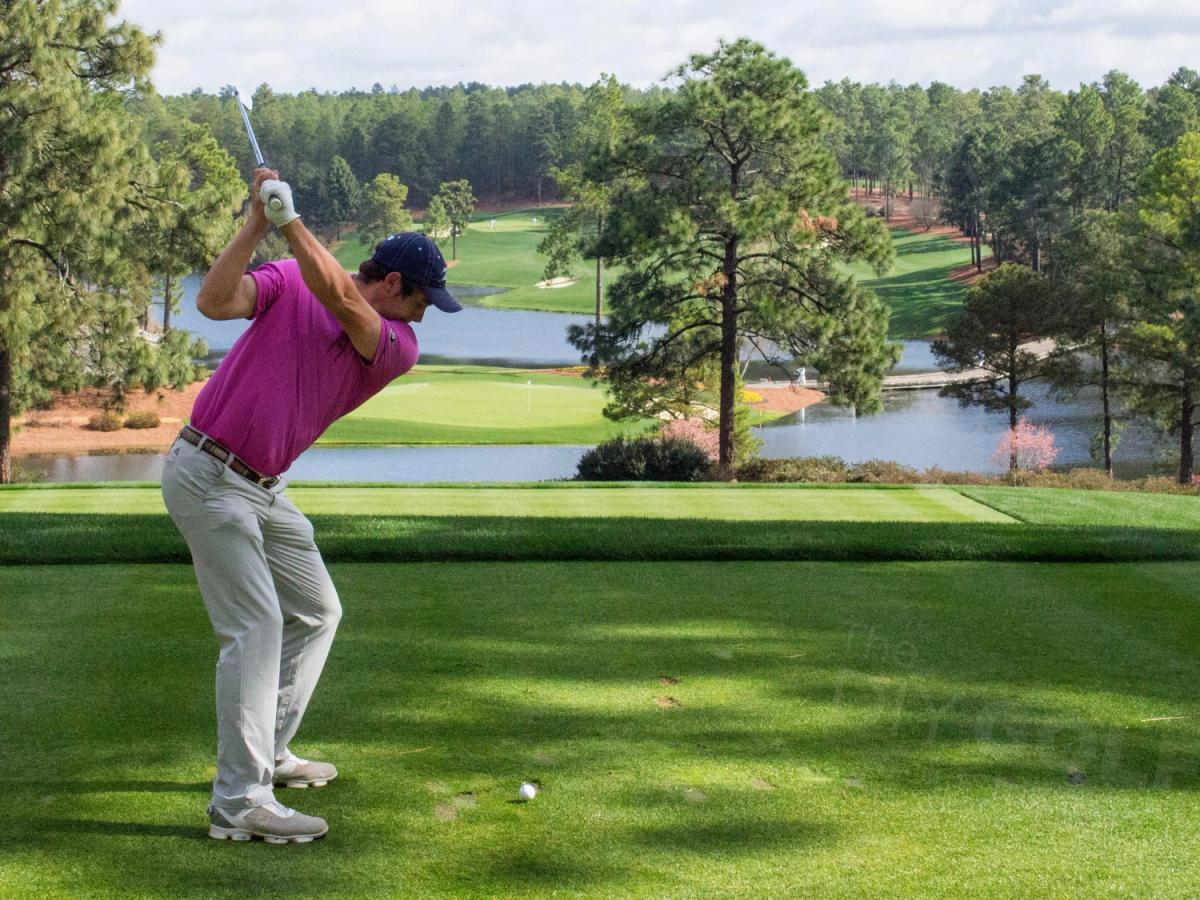 The Slow Motion Golf Swing