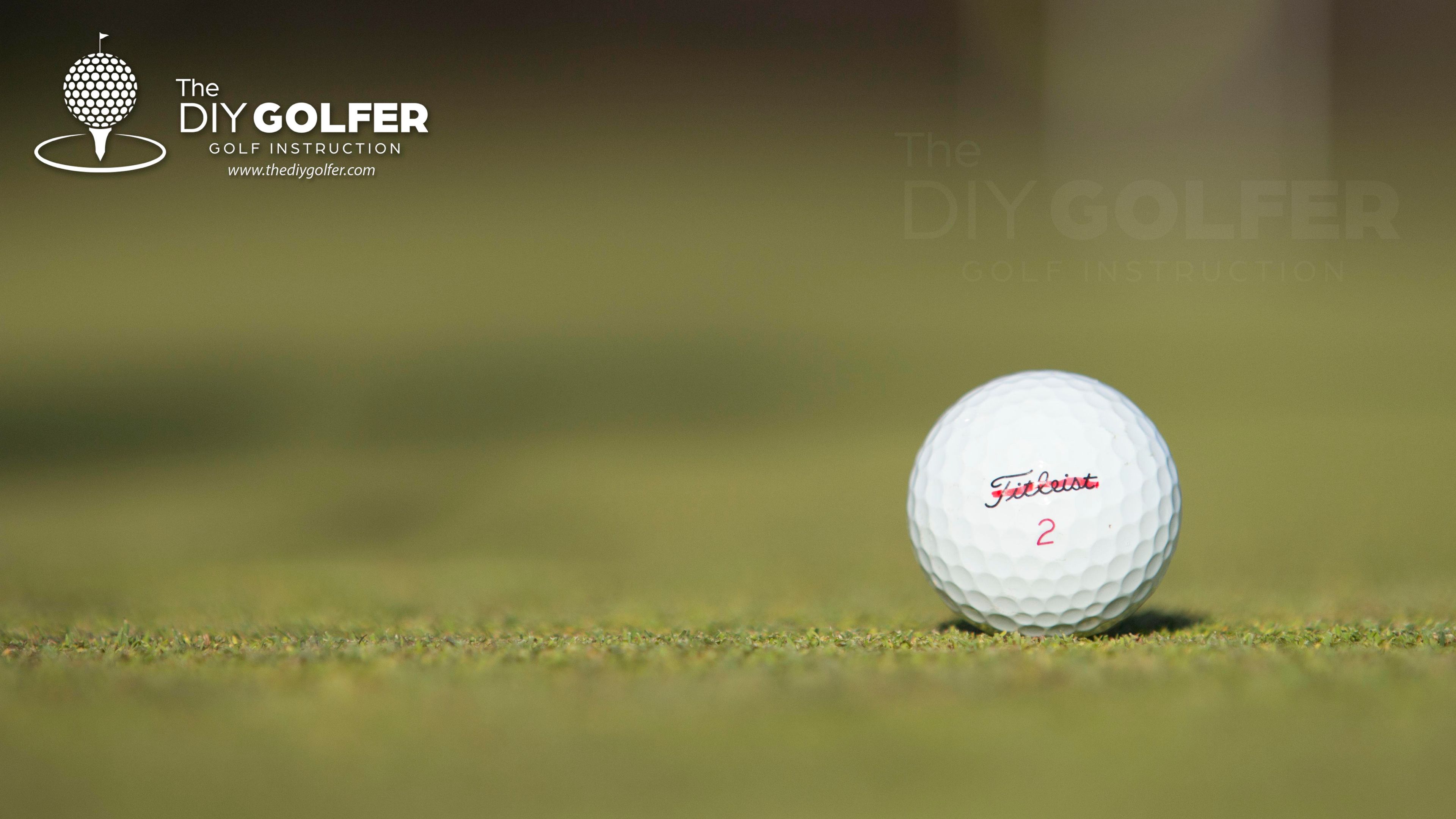 High Definition Titleist Golf Ball Photo: On Putting Green 2