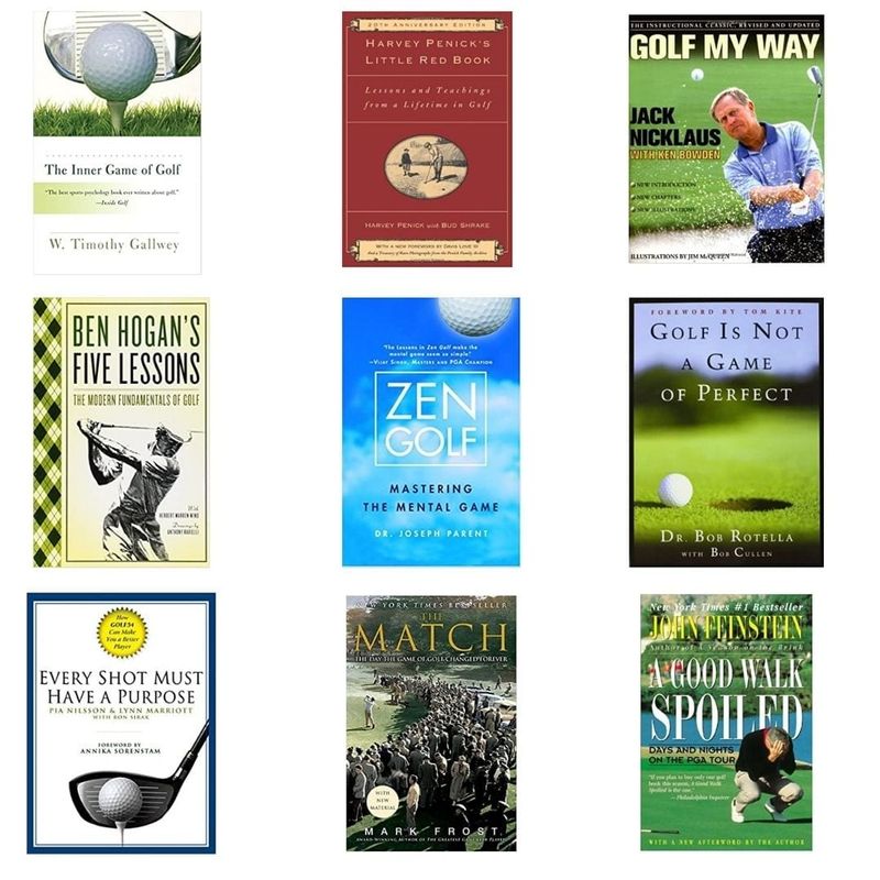 Best Golf Books of All Time (recommendations from a scratch golfer) cover image