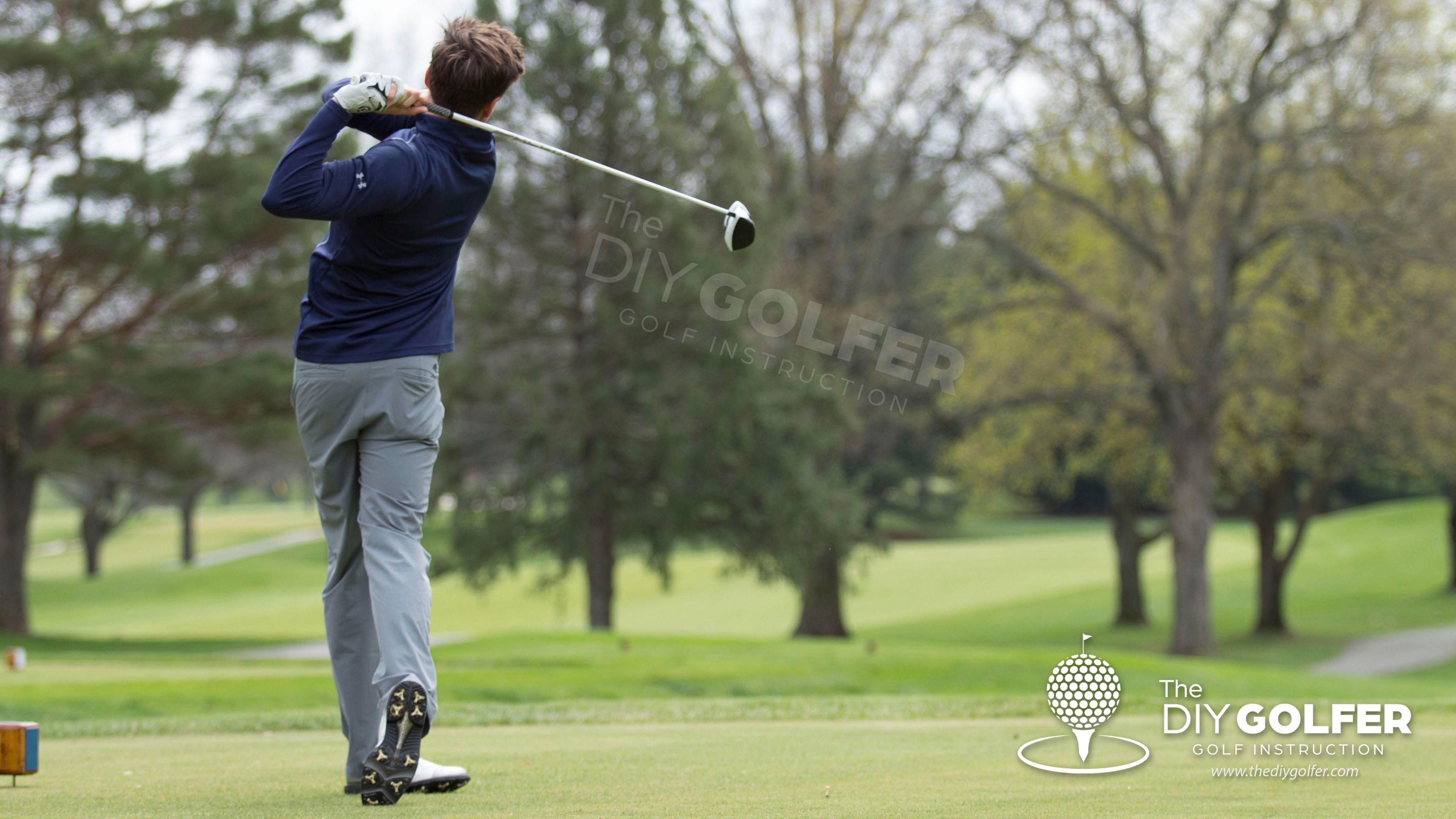 High Definition Golf Swing Photo: Finish Position