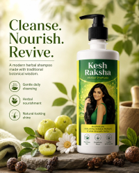 Gau Amrit Kesh Raksha Herbal Shampoo thumbnail 5