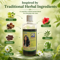 Gau Amrit Herbal Shampoo thumbnail 1