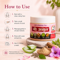 Gau Amrit Face Scrub thumbnail 3