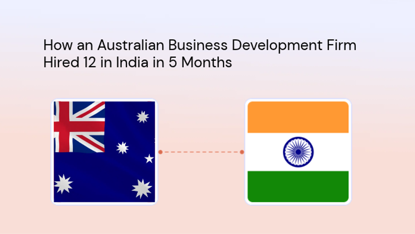 How an Australian Business Development Firm Built a 12-Person India Team in 5 Months