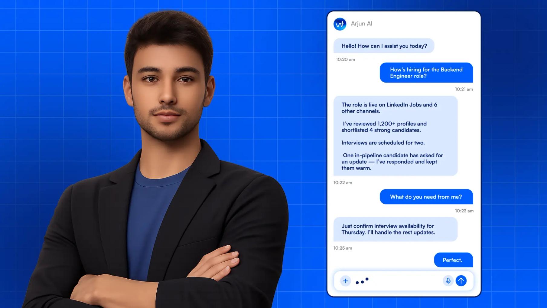 Arjun AI recruiter platform
