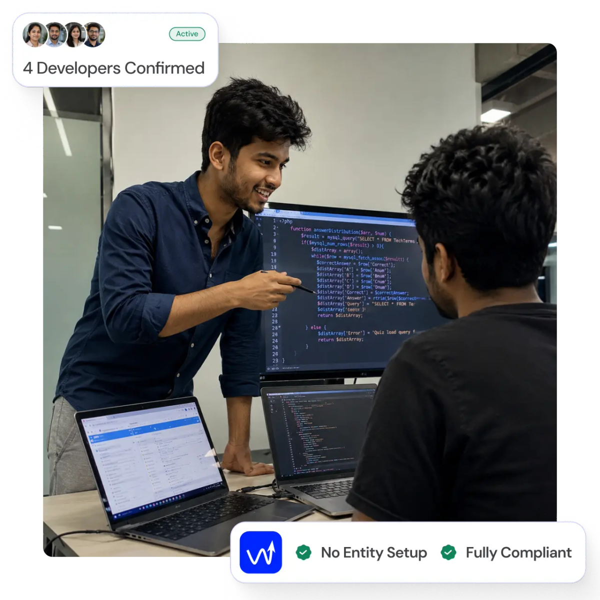 Hire Offshore Developers — white-label India delivery with Wisemonk