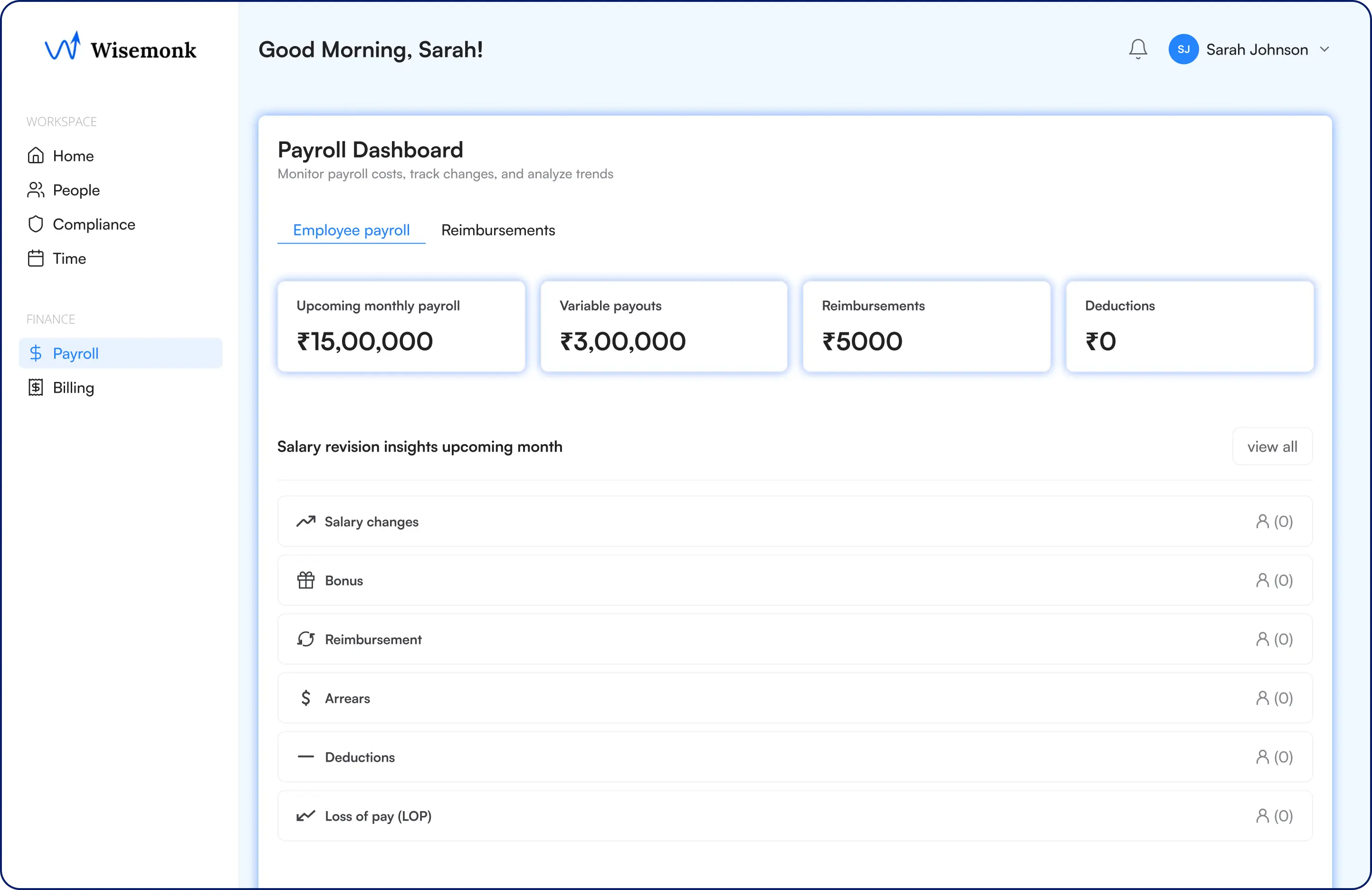 Wisemonk Finance platform