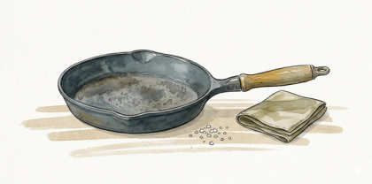 How long should a cast iron skillet last?