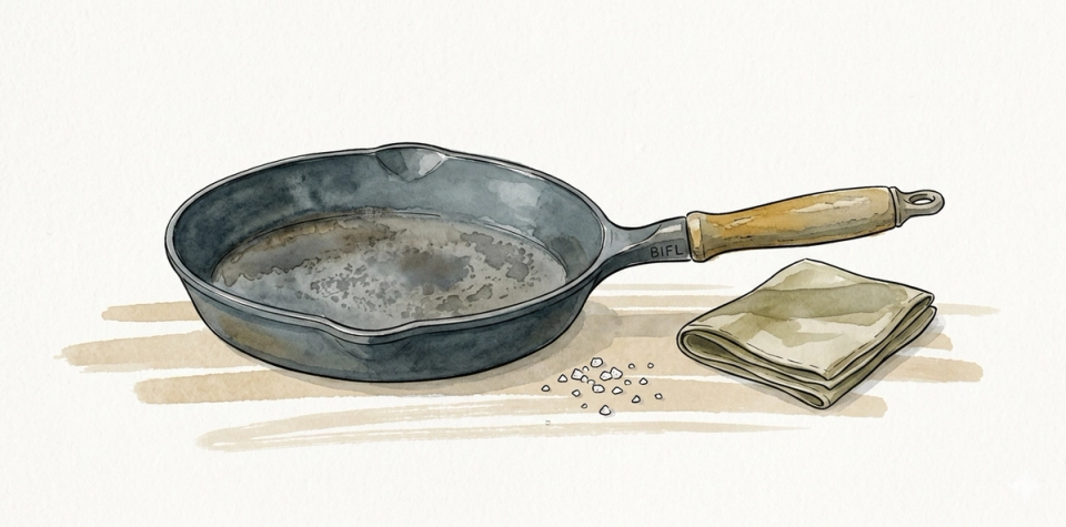 How long should a cast iron skillet last?