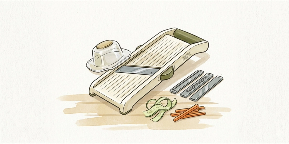 Super Benriner No. 95 Japanese Mandoline Review: The Wider Pro Kitchen Slicer