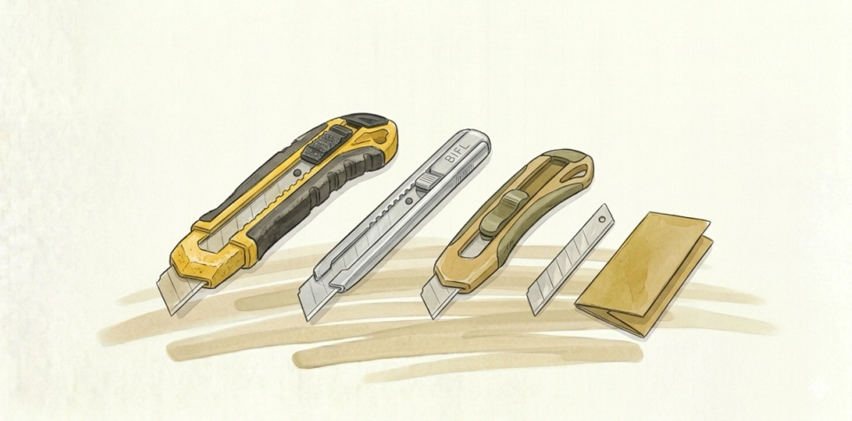 Best BIFL Utility Knife: Stanley vs Olfa vs NT Cutter