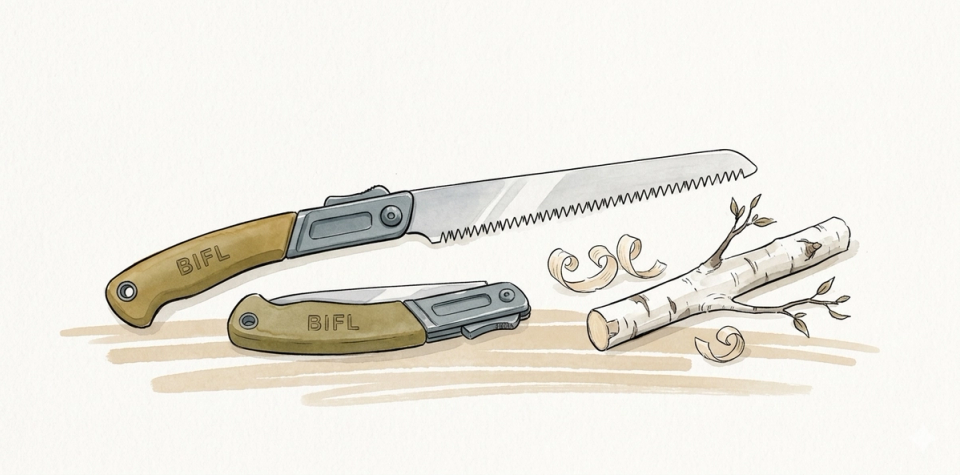 Silky Gomboy: The Japanese Folding Saw That Cuts Like New After Ten Years