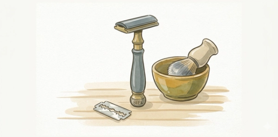 Scheren met een safety razor: minder plastic, betere scheerbeurt