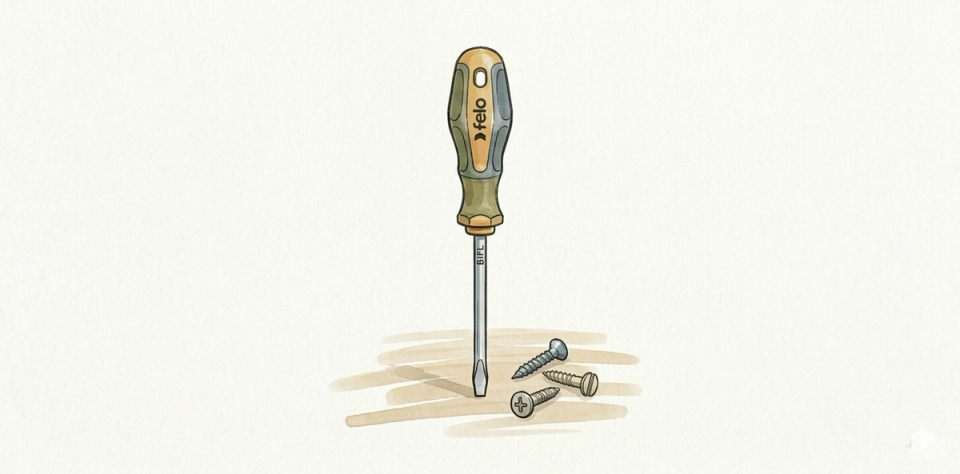 Felo 400: The Screwdriver That Does Not Tire Your Fingers