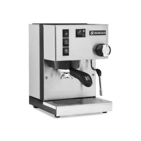 Rancilio Silvia stainless steel espresso machine
