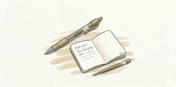 Pilot G2: The Refillable Pen That Works Every Single Time