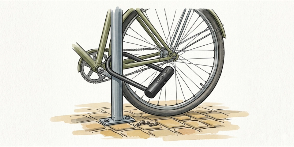 Abus Granit XPlus 540 bike lock - 100 years of lock engineering in 1.5 kg of steel