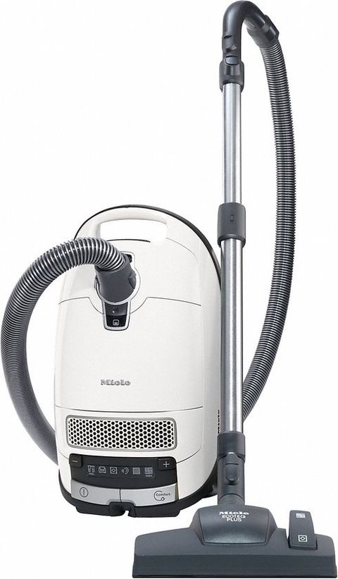 Miele Complete C3 Silence canister vacuum in lotus white