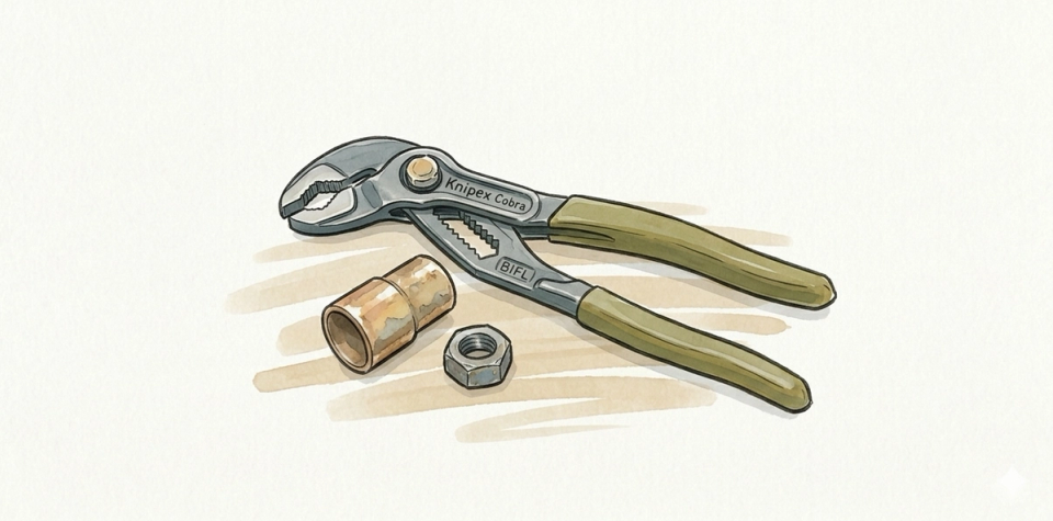 Knipex Cobra: The Pliers Plumbers Never Throw Away