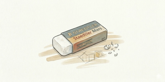 Staedtler Mars: The Eraser That Has Been Unchanged for Fifty Years