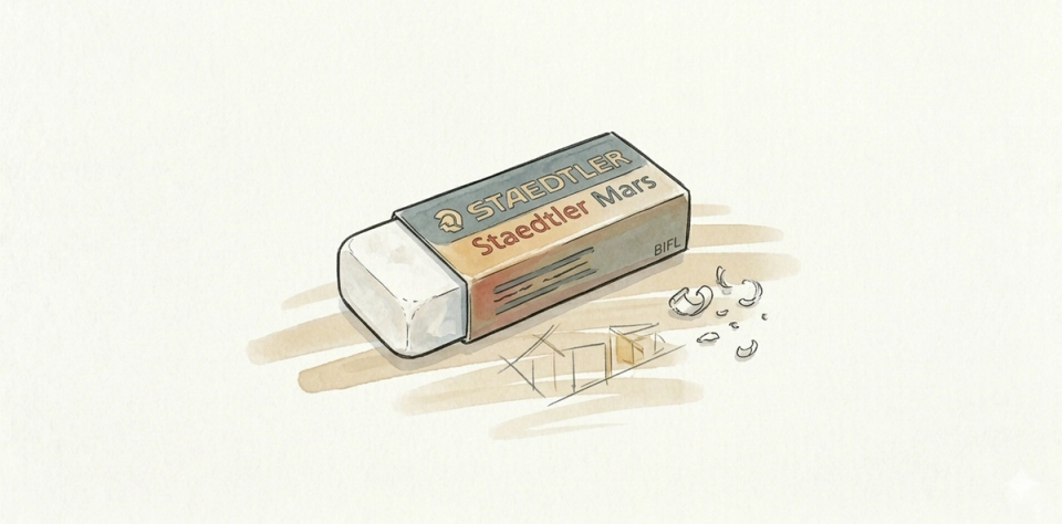 Staedtler Mars: The Eraser That Has Been Unchanged for Fifty Years
