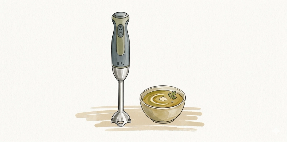 Bamix Immersion Blender: Swiss-Made Since 1954, Fully Repairable