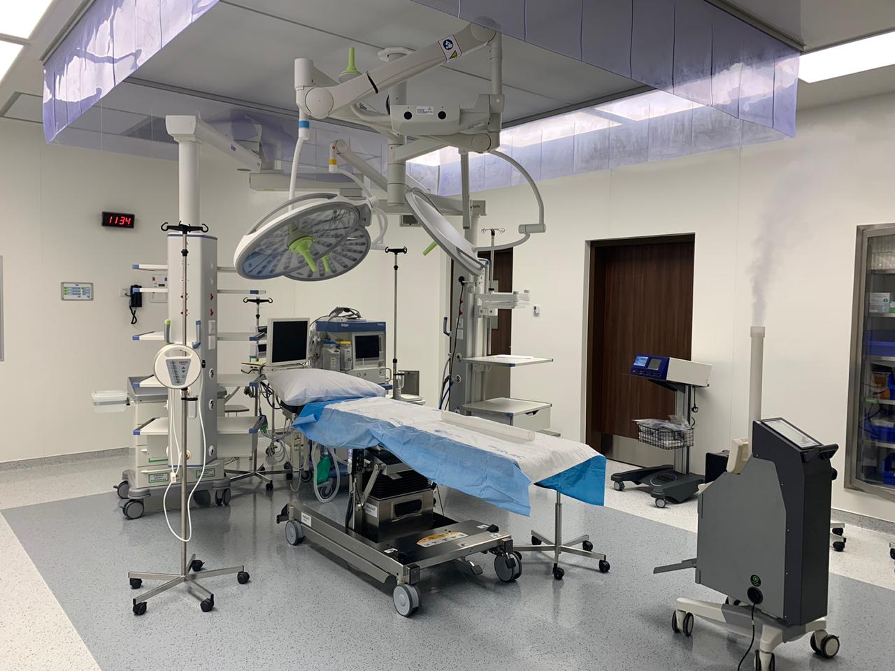 Clinical environment with BioCair RADS in use