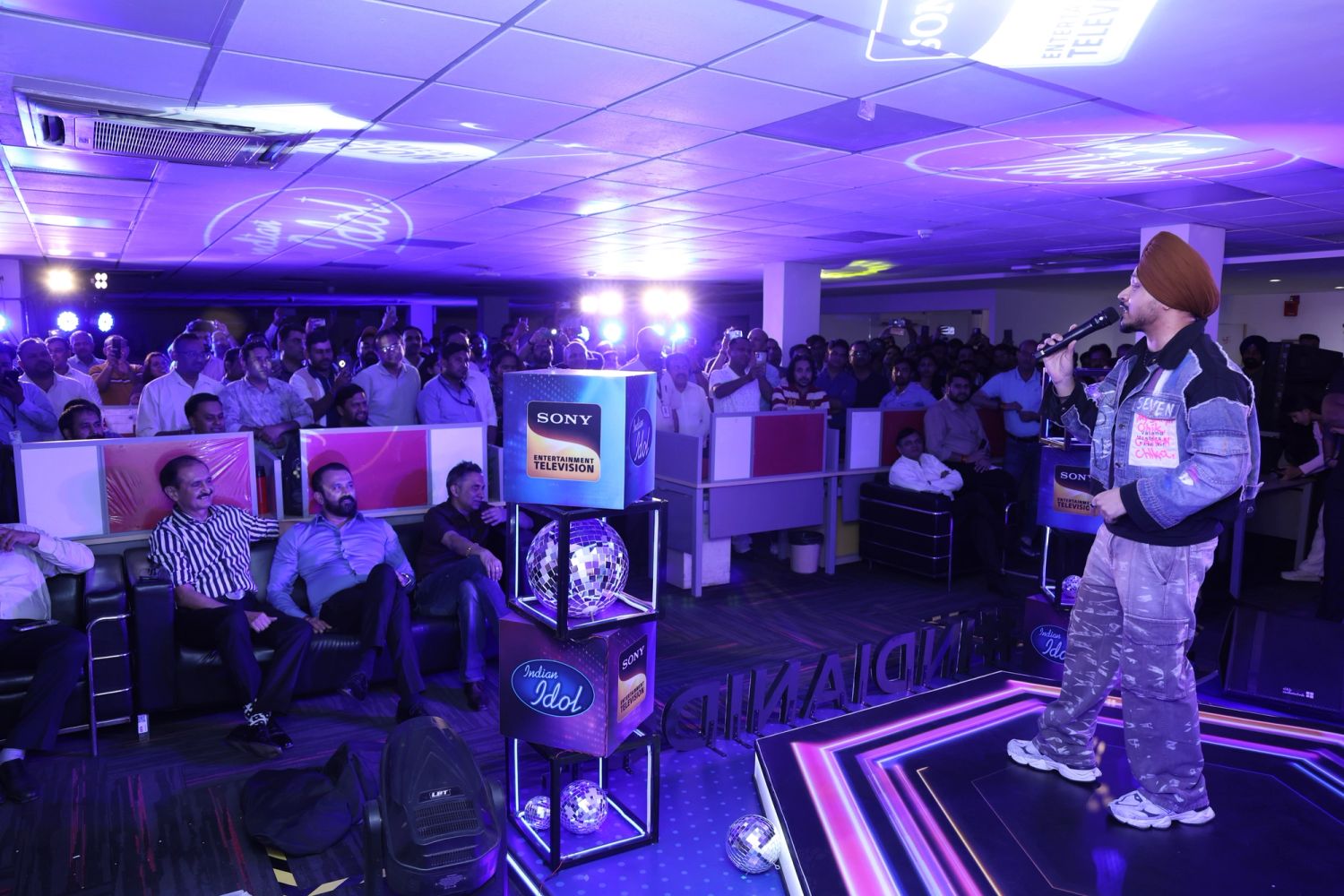 Indian Idol: Bringing the Stage to You — production still