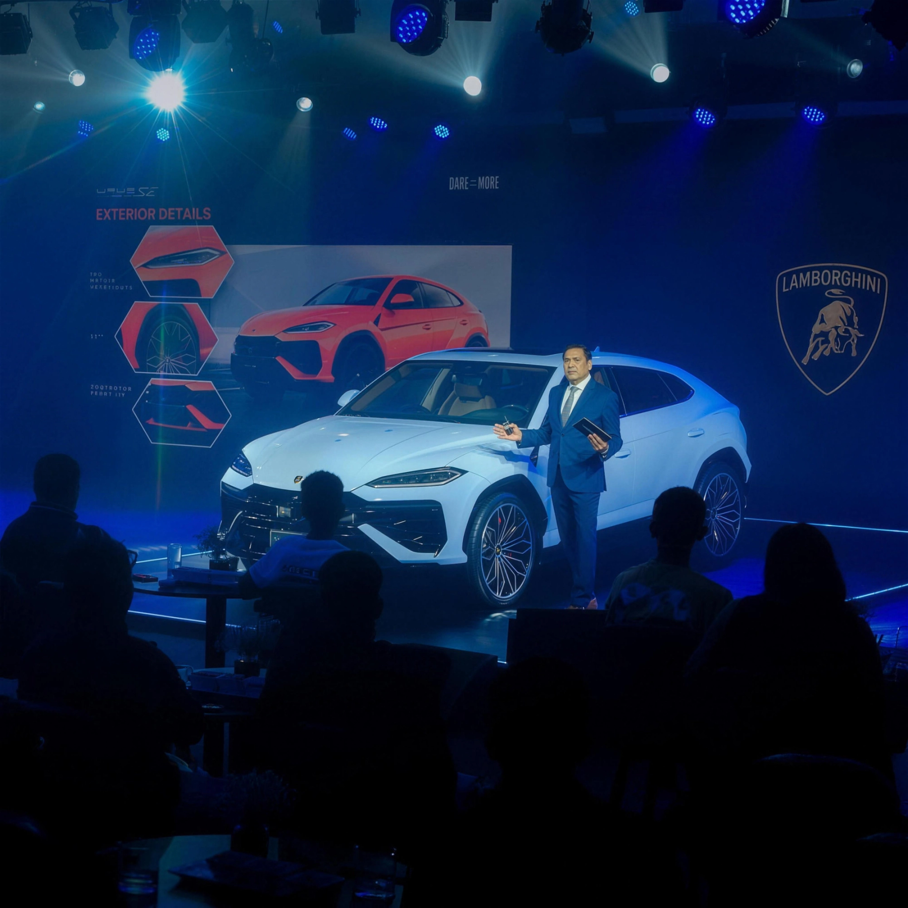 Urus SE, The Flagbearer Arrives. — production still