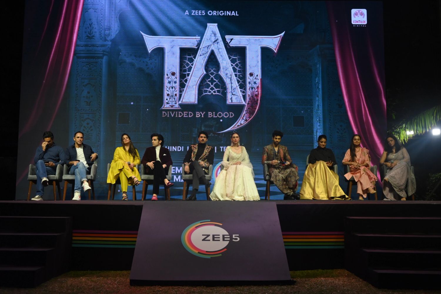 Taj - Unveiled In Fire — production still