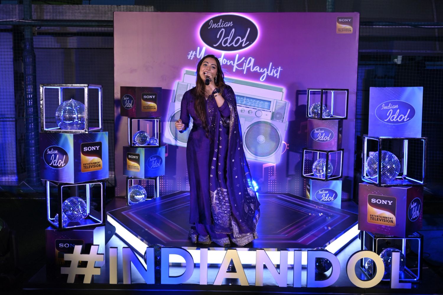 Indian Idol: Bringing the Stage to You — production still