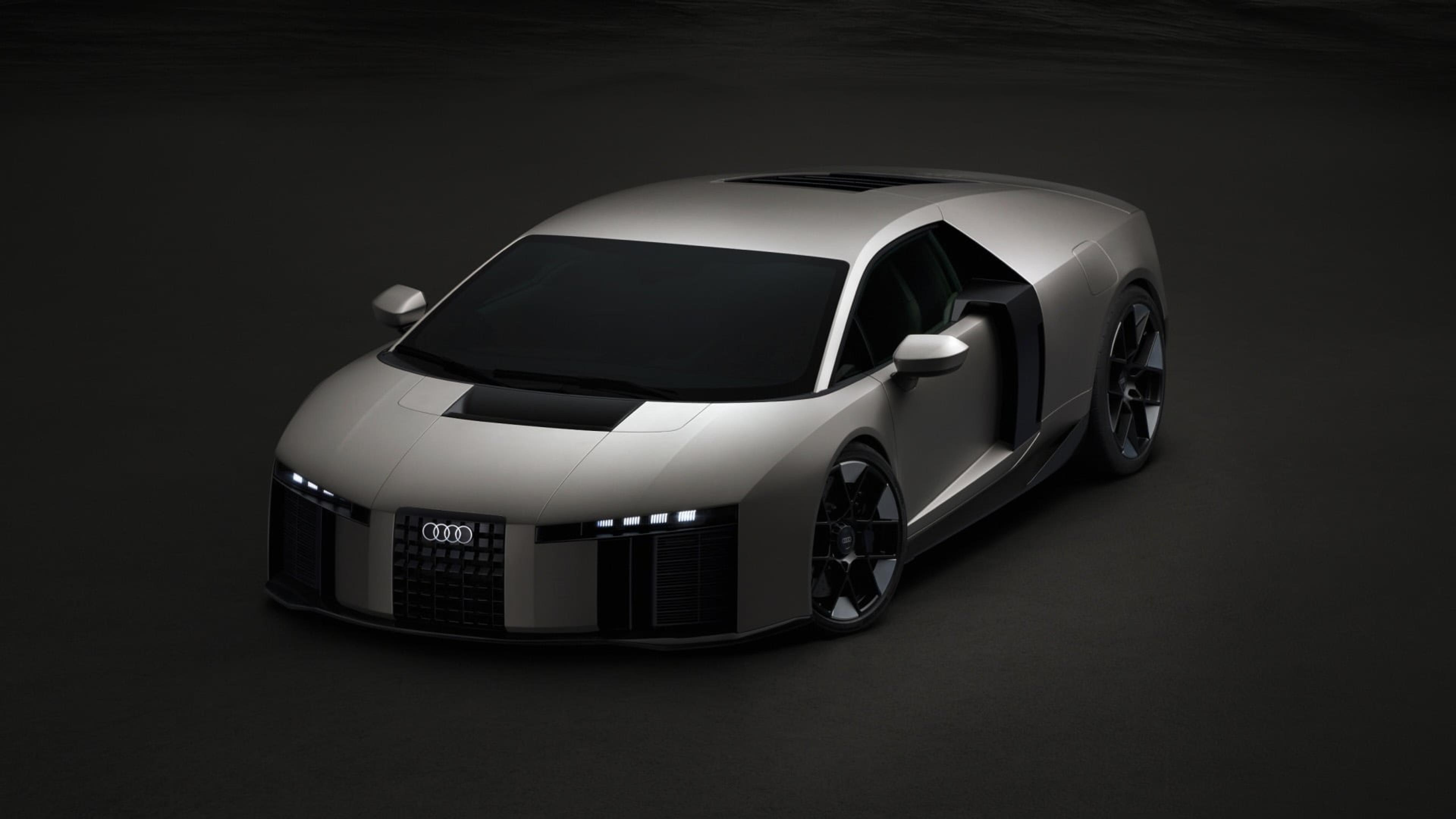 Audi Nuvolari: 736kW V8 Hybrid Supercar Revealed