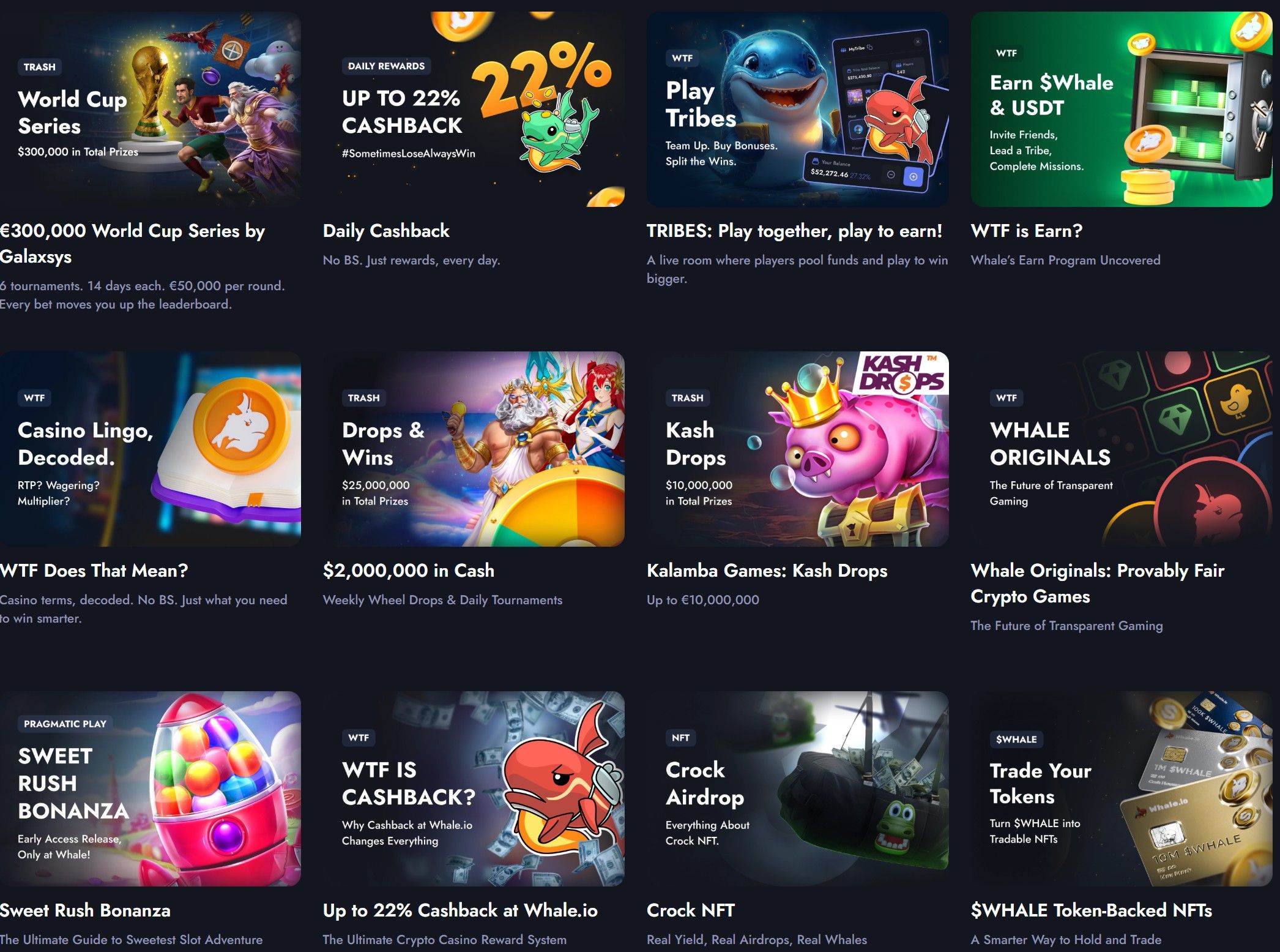 Whale.io promotions
